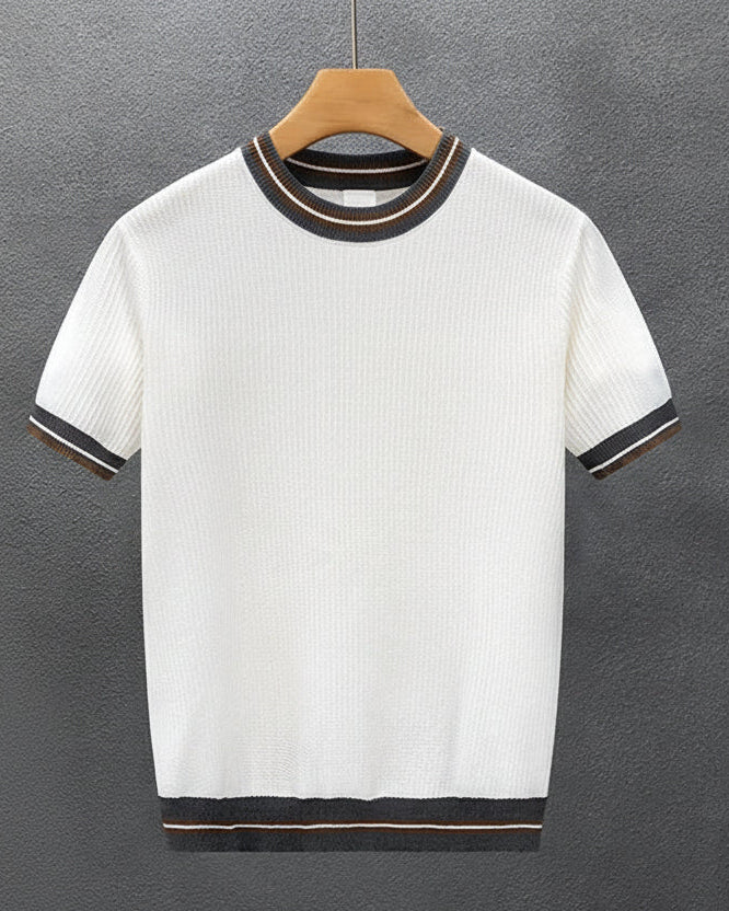 Rowan Hayes Striped Knit Tee