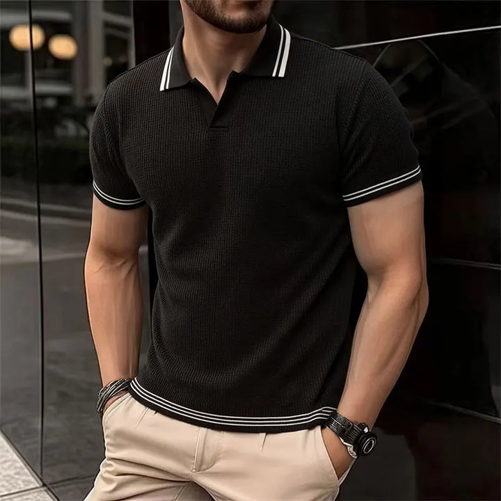 Luca Ferretti Knit Polo Shirt
