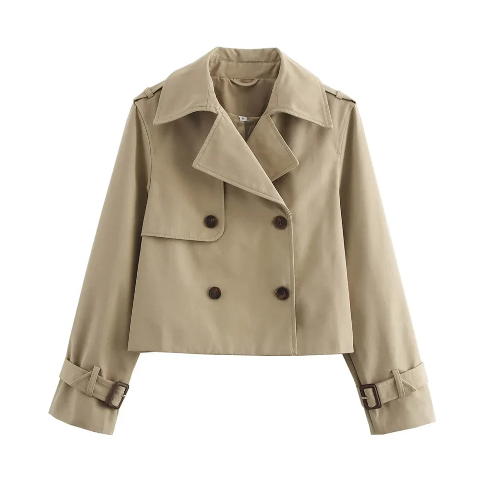 Julienne Corvine Trench Coat