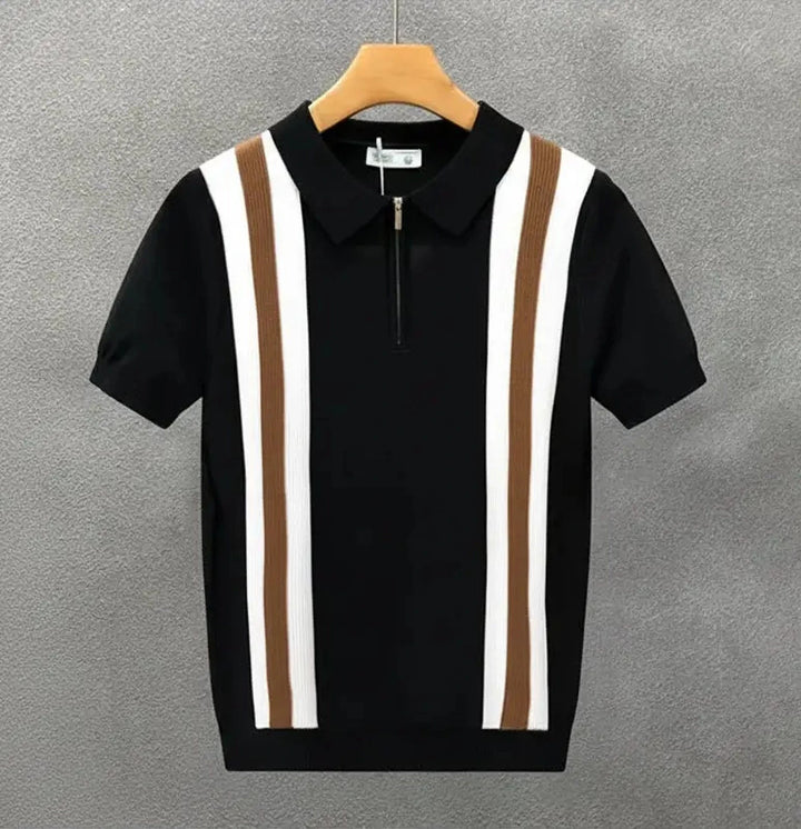 James Harrington Zipper Polo