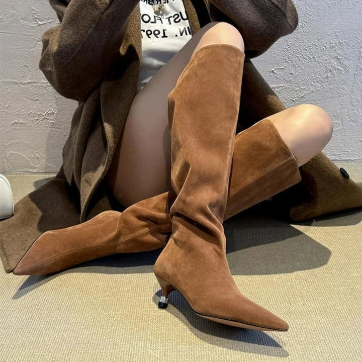 Priscilla Thornfield Knee High Boots