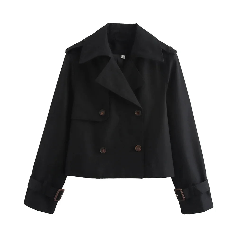 Julienne Corvine Trench Coat