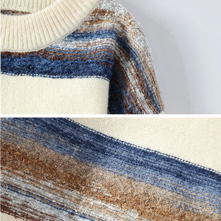 Noah Grant Striped Sweater