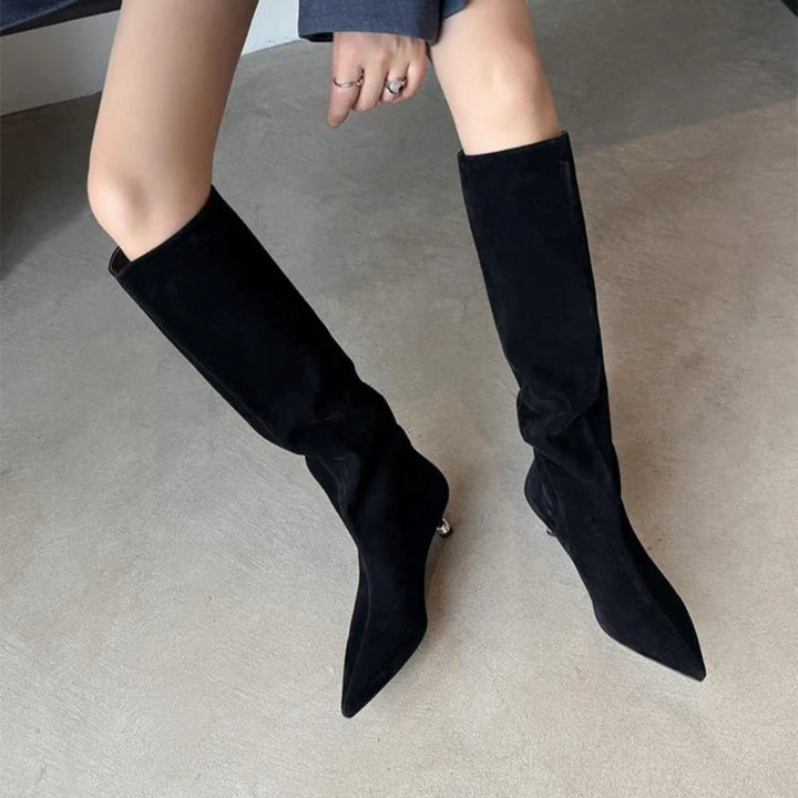 Priscilla Thornfield Knee High Boots