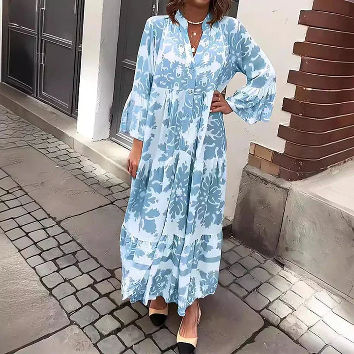 Elena Moreau Boho Maxi Dress
