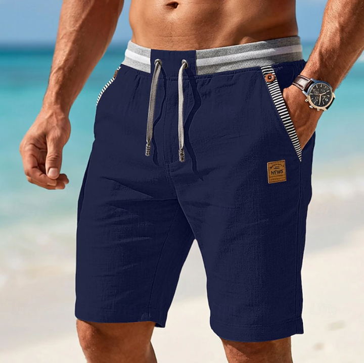 Alessio Santoro Linen Shorts