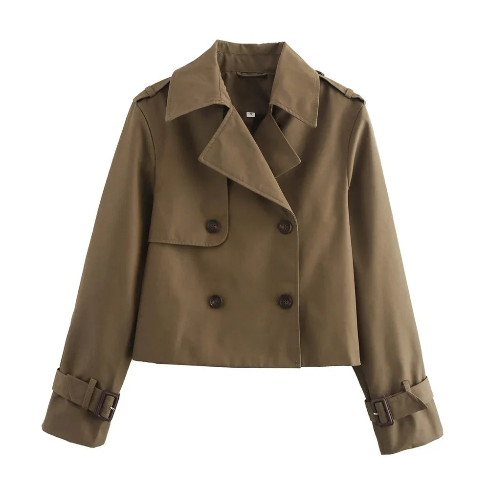 Julienne Corvine Trench Coat