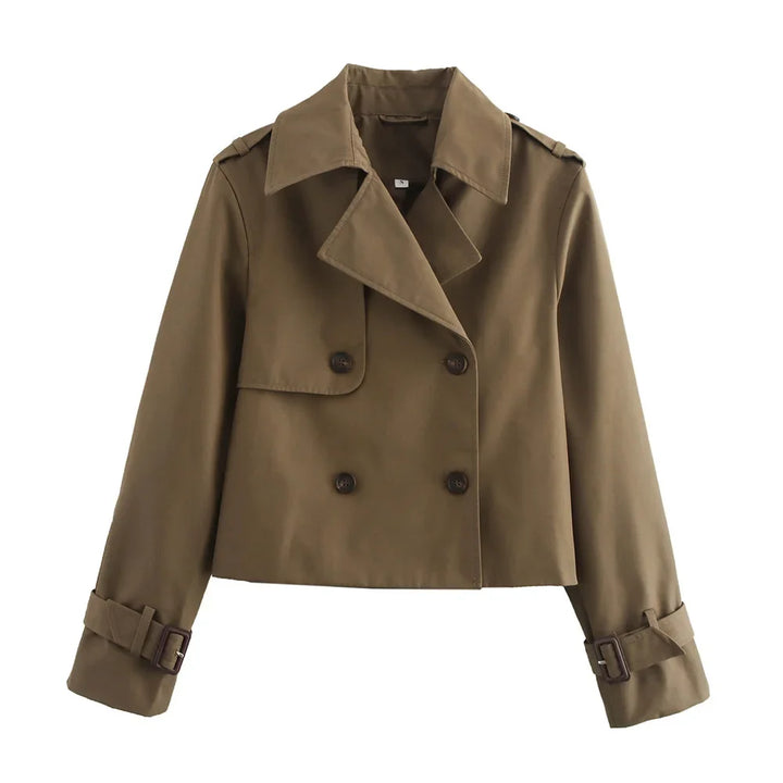 Julienne Corvine Trench Coat