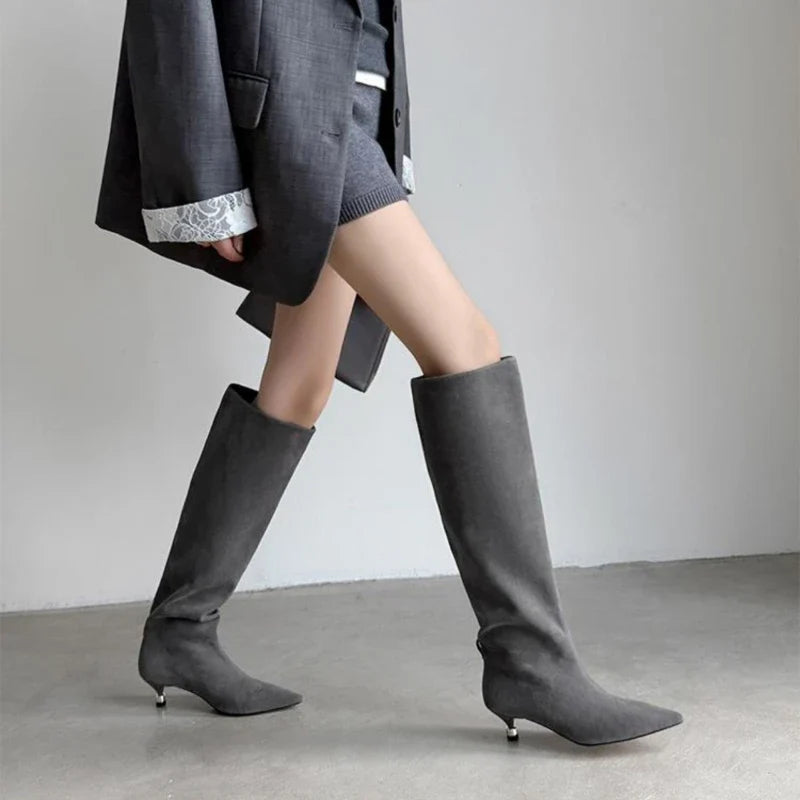 Priscilla Thornfield Knee High Boots