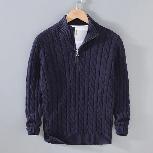 Lucas Sterling Zip Sweater