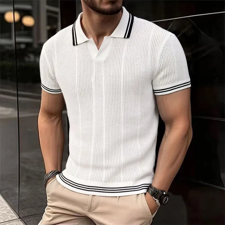 Luca Ferretti Knit Polo Shirt