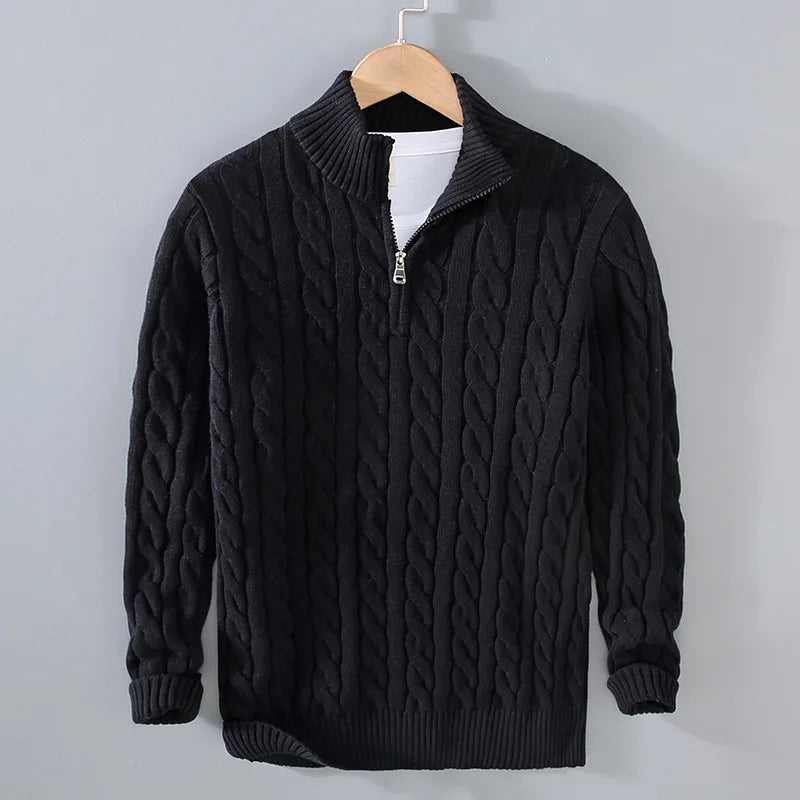 Lucas Sterling Zip Sweater