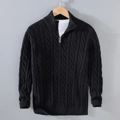Lucas Sterling Zip Sweater