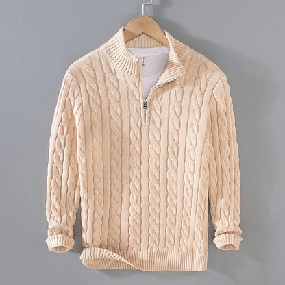 Lucas Sterling Zip Sweater