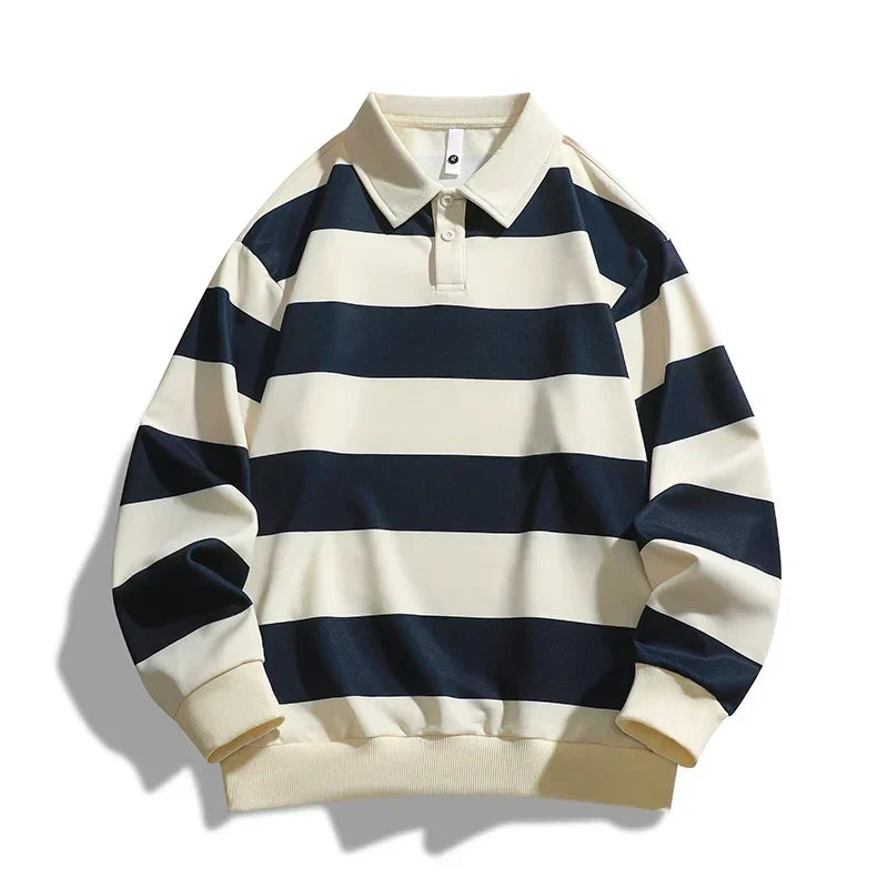 Evander Oakhampton Rugby Stripe Sweater