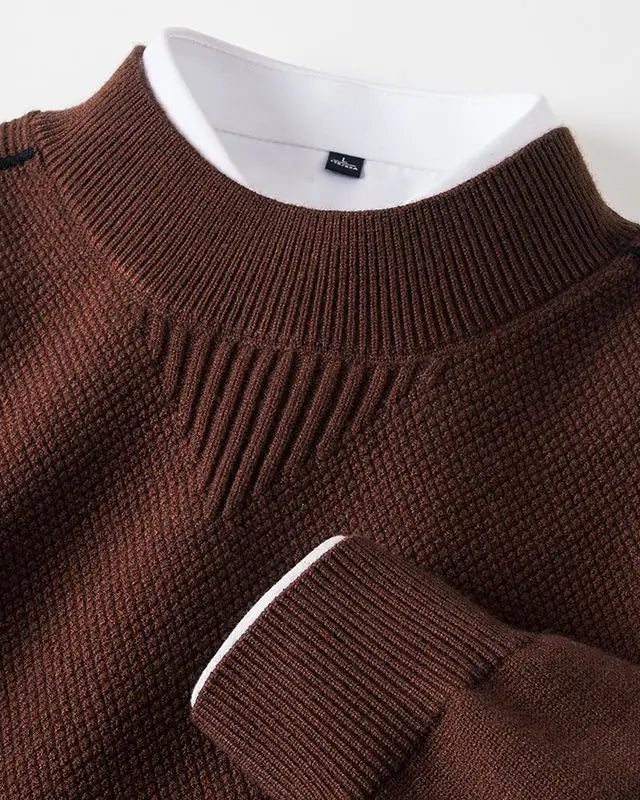 Levi Cross Sweater