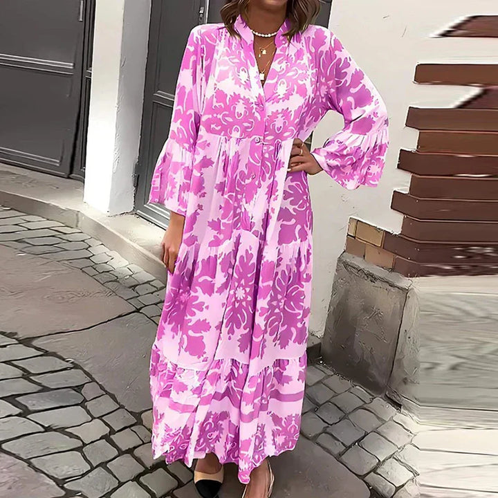 Elena Moreau Boho Maxi Dress