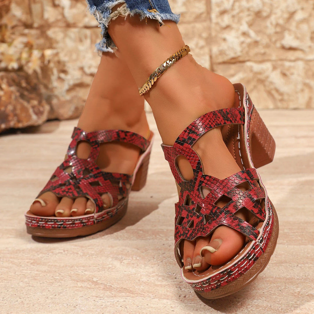Valeria Knox Heeled Sandal
