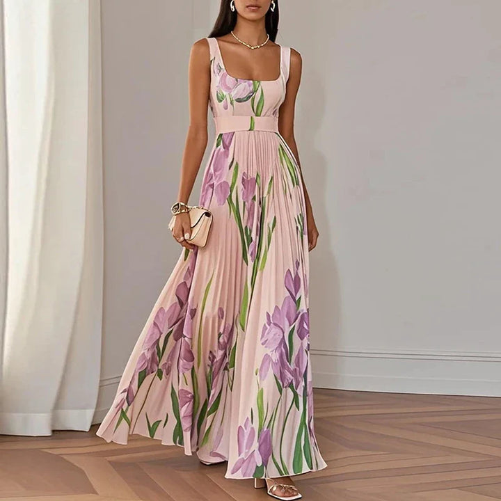 Celeste Beaumont Floral Wedding Guest Maxi Dress
