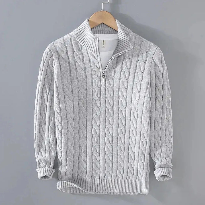 Lucas Sterling Zip Sweater