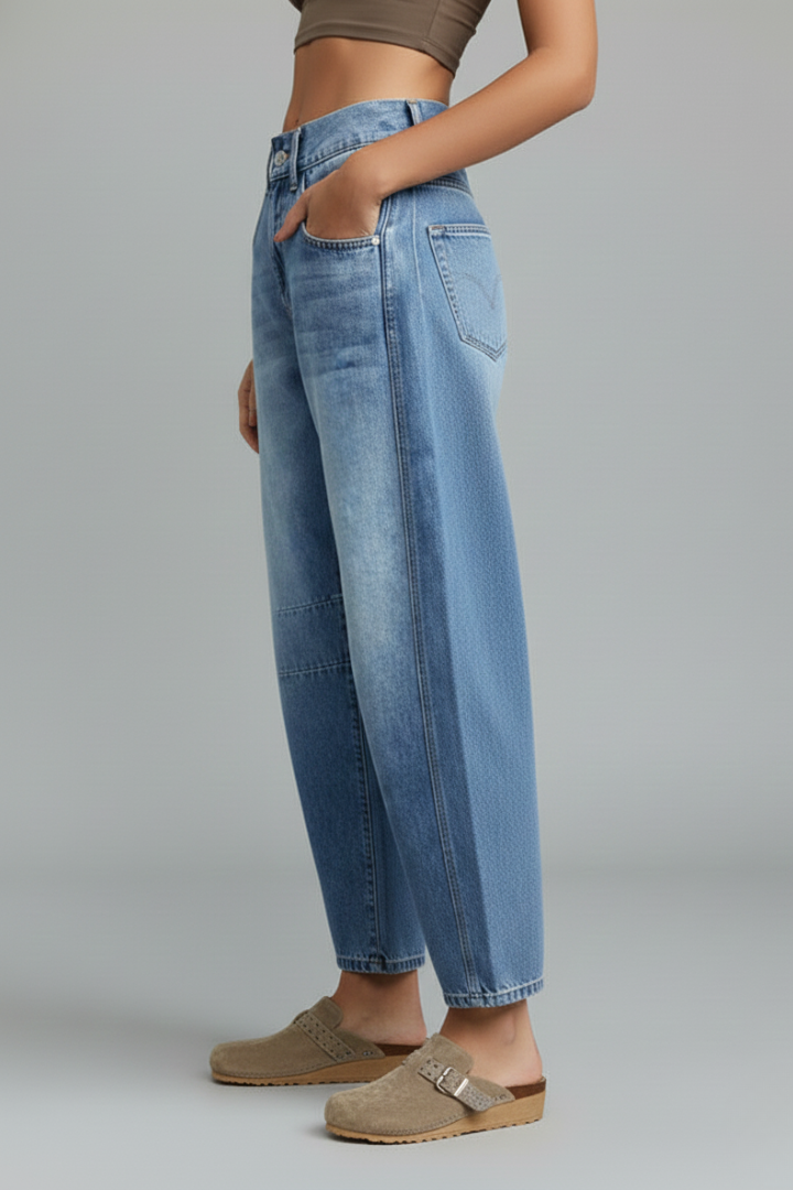 Delphine Ellingham Barrel Leg Jeans