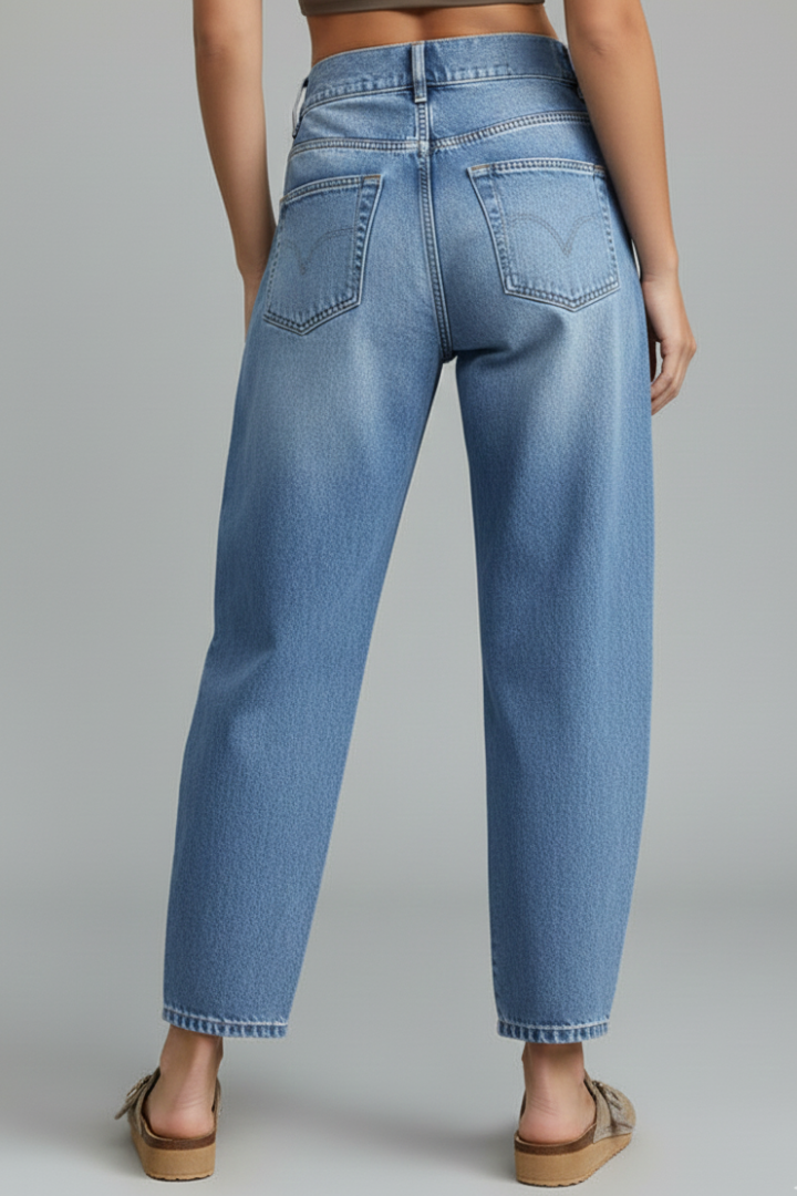 Delphine Ellingham Barrel Leg Jeans