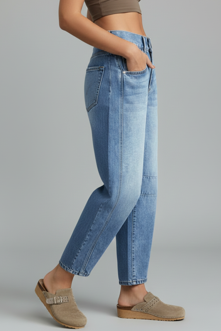 Delphine Ellingham Barrel Leg Jeans