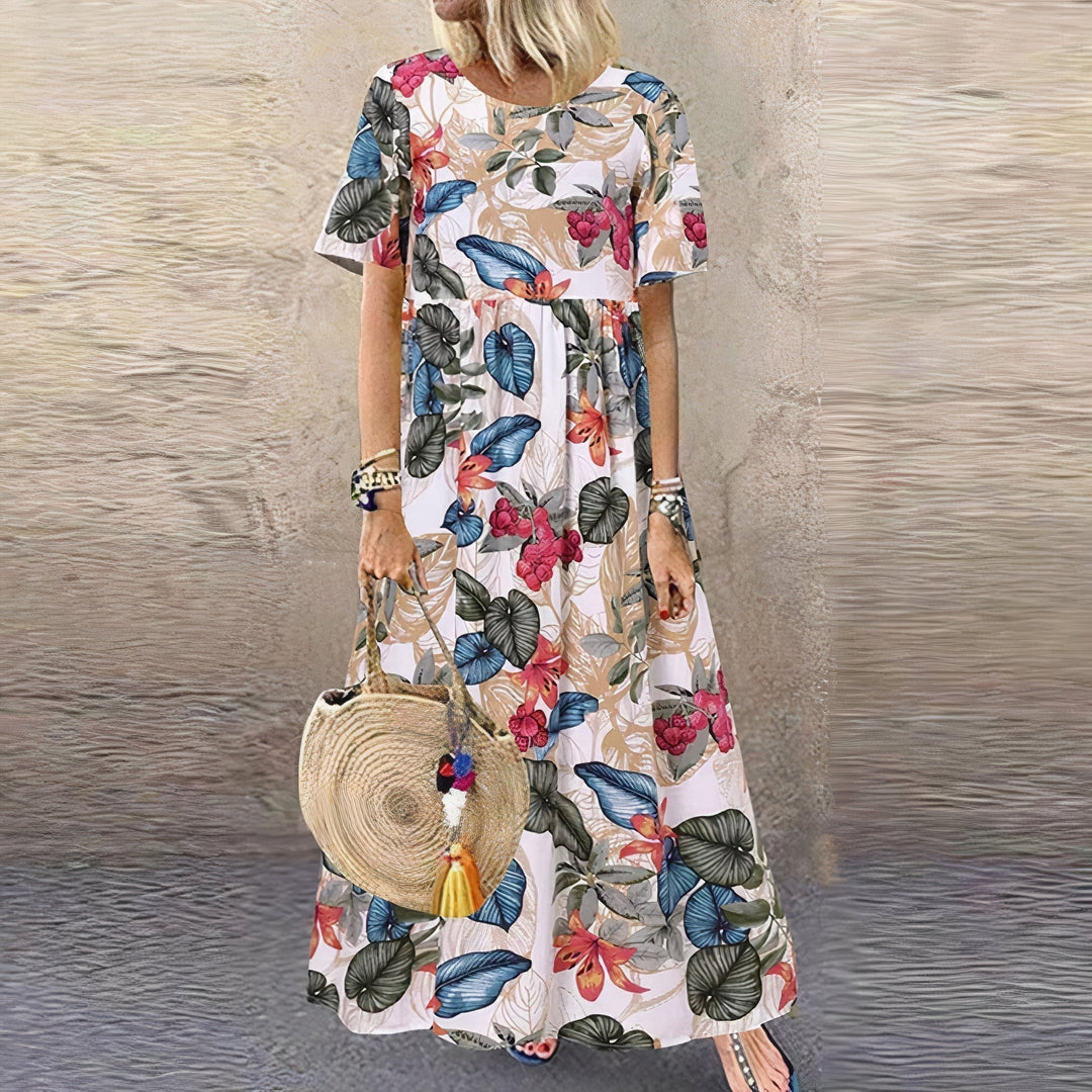 Giulia Bellandi Floral Maxi Dress