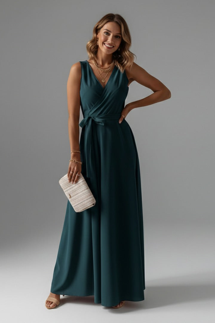 Arabella Jardine Burgundy Wedding Guest Dress