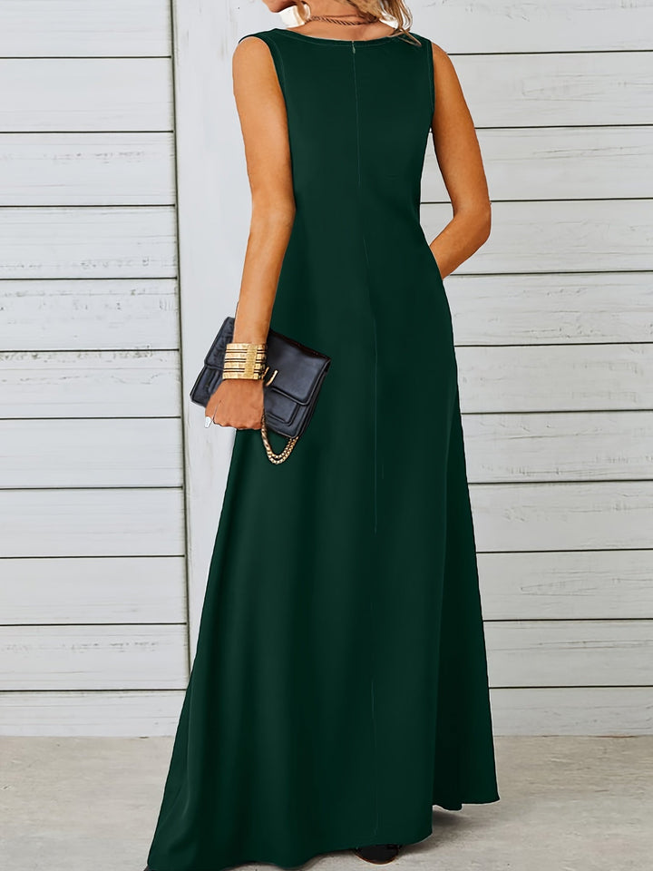Wilhelmina Beaumaris Burgundy Wedding Guest Dress