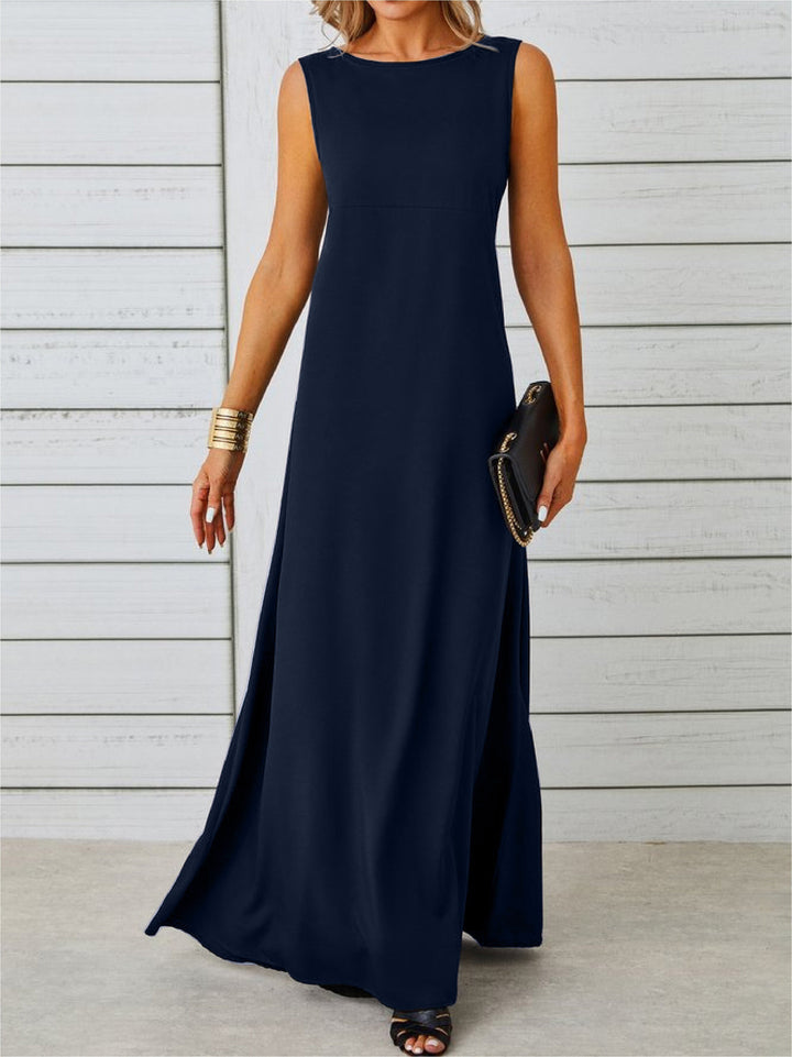 Wilhelmina Beaumaris Burgundy Wedding Guest Dress