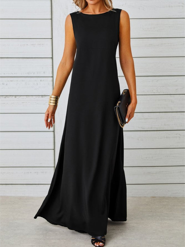 Wilhelmina Beaumaris Burgundy Wedding Guest Dress