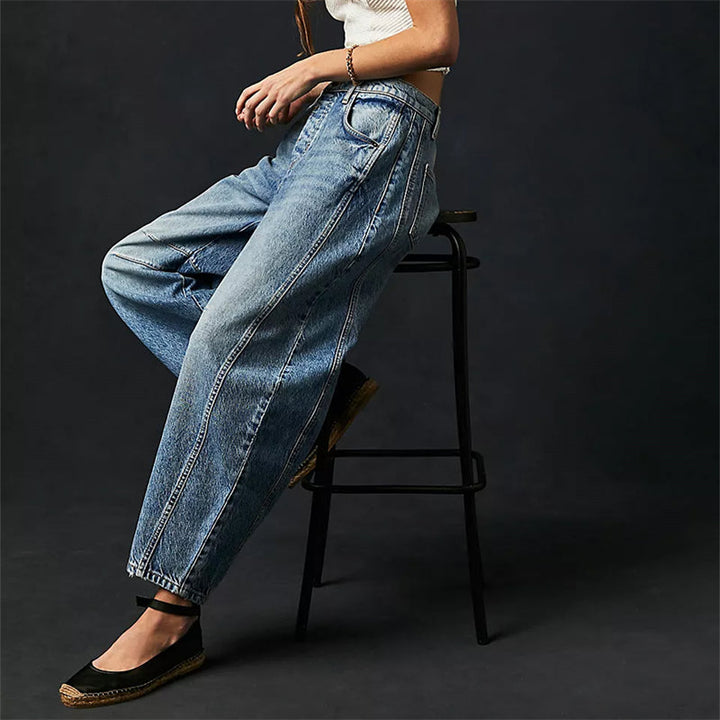 Theodora Silverstone Barrel Leg Jeans