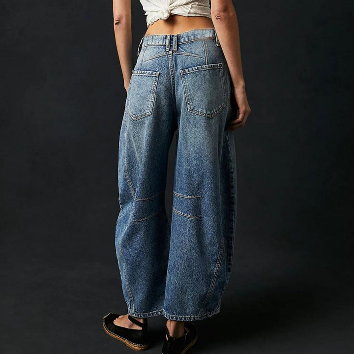 Theodora Silverstone Barrel Leg Jeans