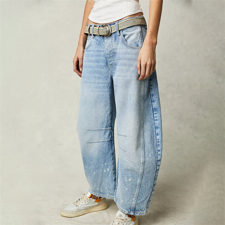 Theodora Silverstone Barrel Leg Jeans