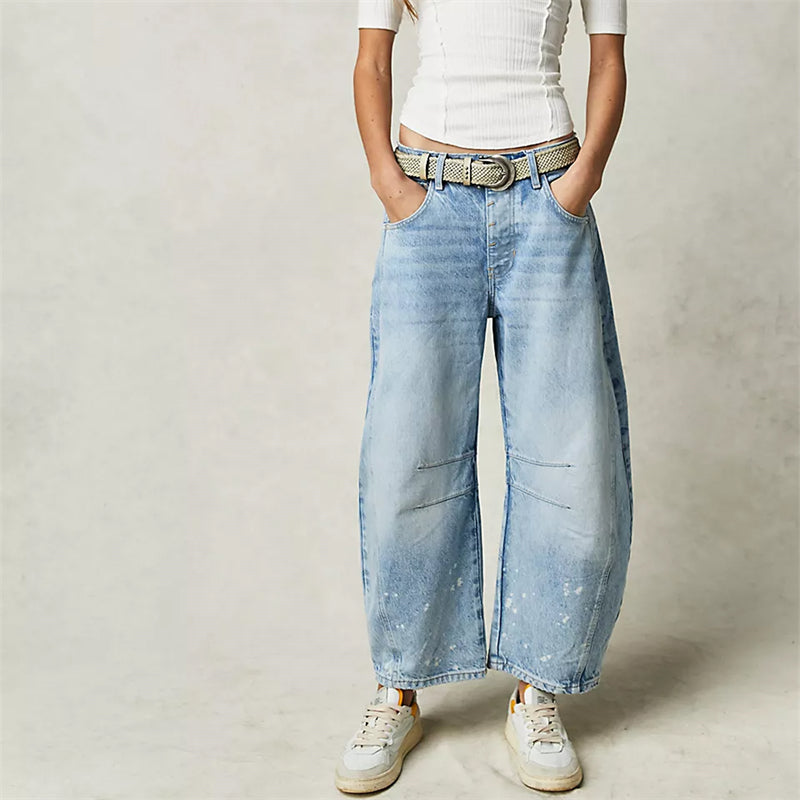 Theodora Silverstone Barrel Leg Jeans
