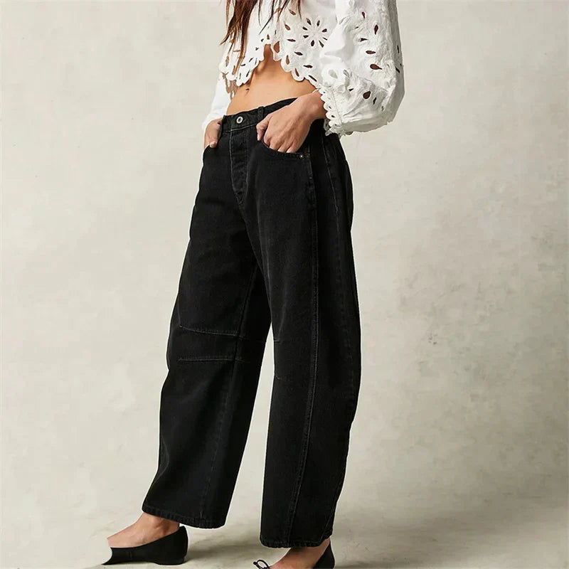 Theodora Silverstone Barrel Leg Jeans