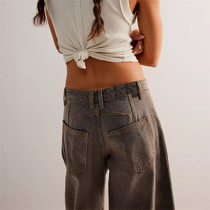 Theodora Silverstone Barrel Leg Jeans