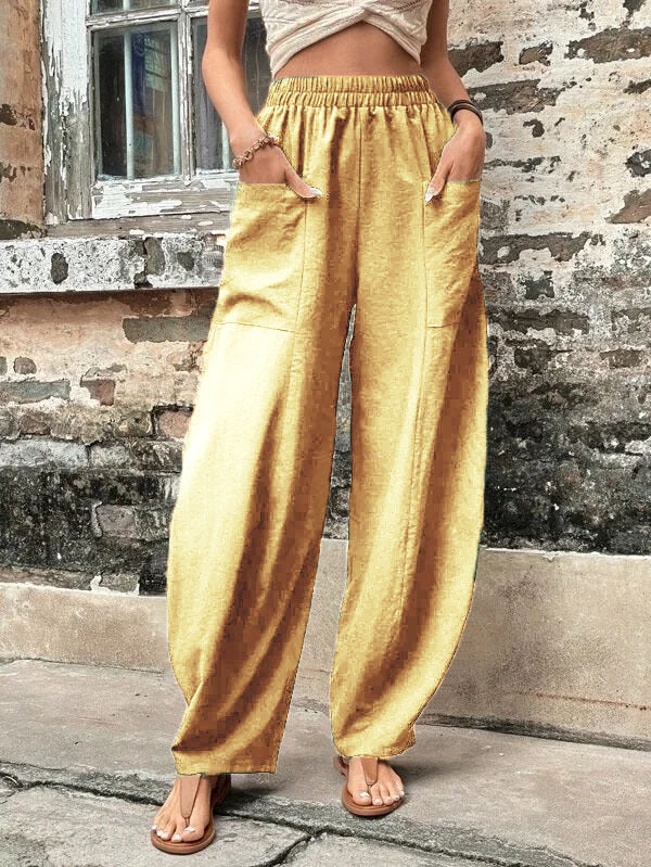 Honorine Dunmore Barrel Leg Trousers