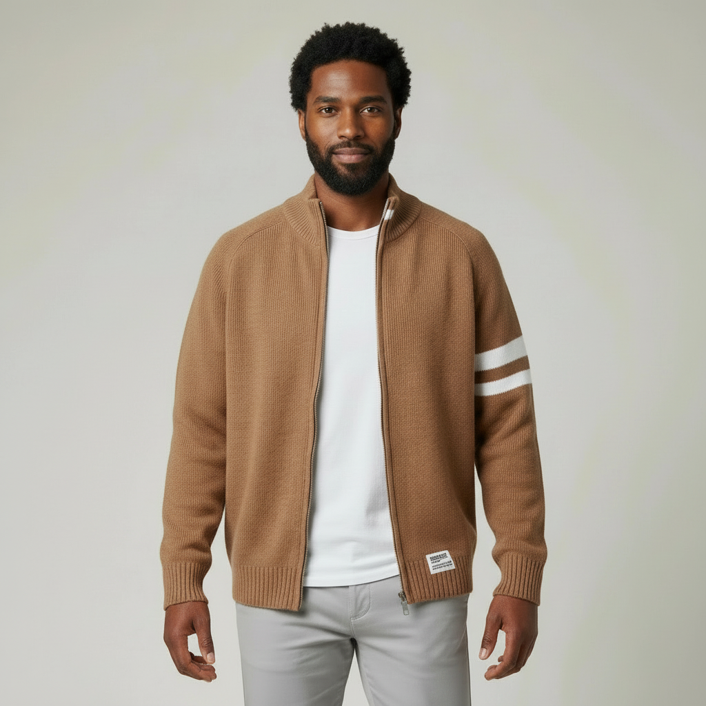 Milo Grant Zip Sweater