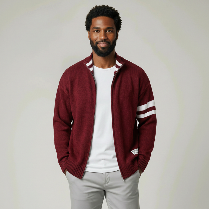 Milo Grant Zip Sweater