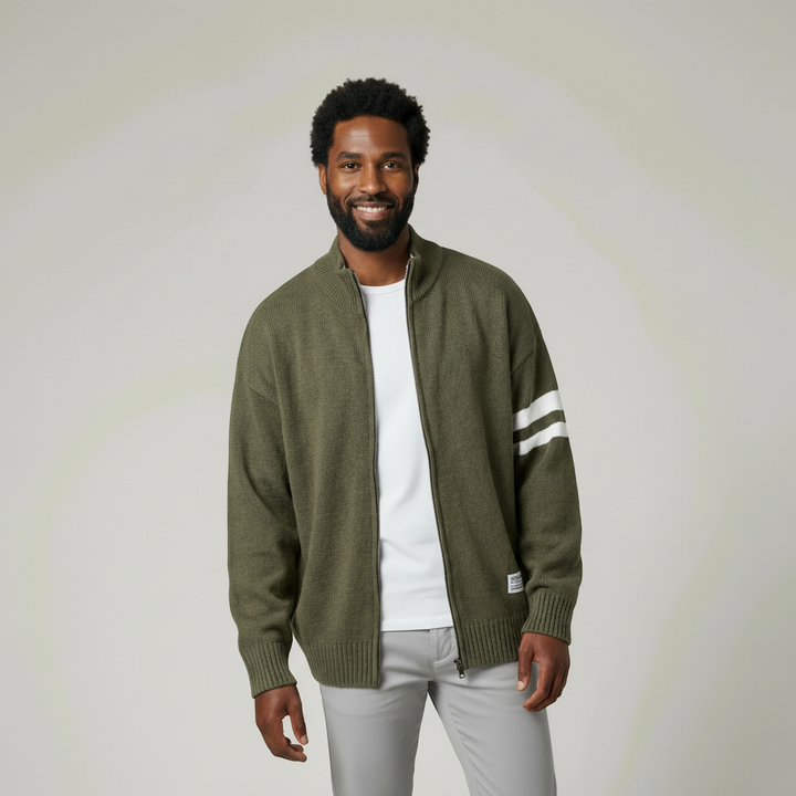 Milo Grant Zip Sweater