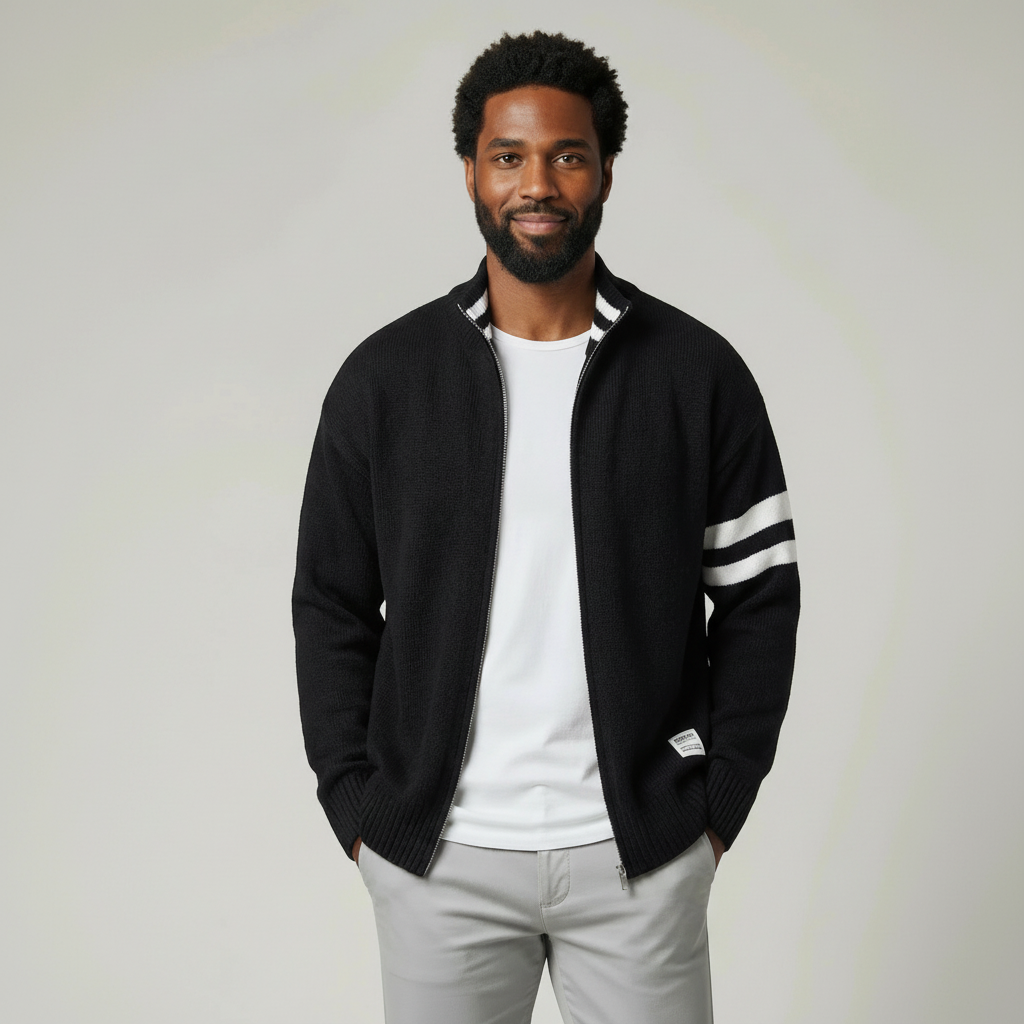 Milo Grant Zip Sweater