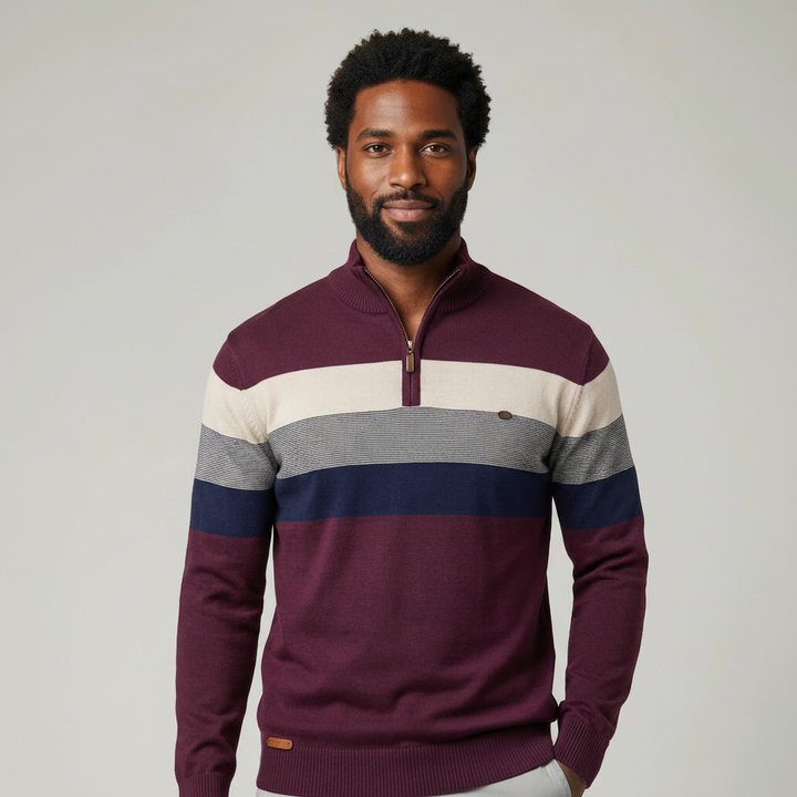 Knox Mercer Quarter Zip Sweater