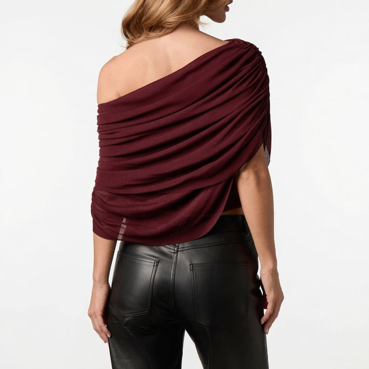 Isabelle Hartley - Draped Long-Sleeve Top - Back to School Essential