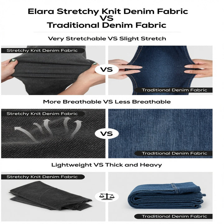 Tessa Langford - Stretch Low-Rise Wide-Leg Jeans - Back to School Denim