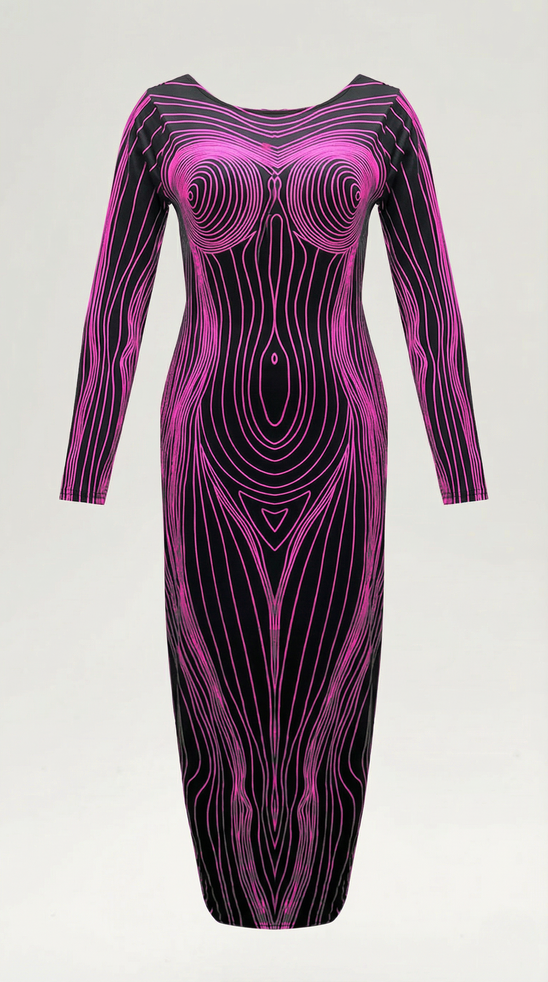 Louisa Yarborough Burgundy Wedding Guest Dress