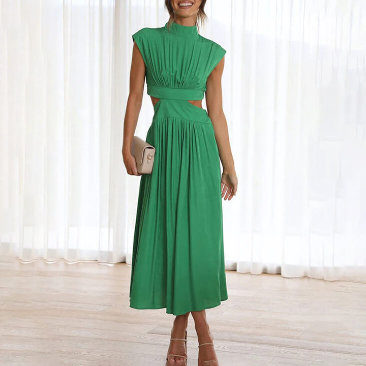 Vivienne Bellandi Cut-Out Midi Dress