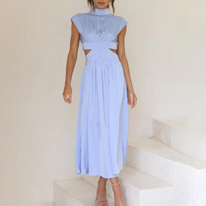 Vivienne Bellandi Cut-Out Midi Dress