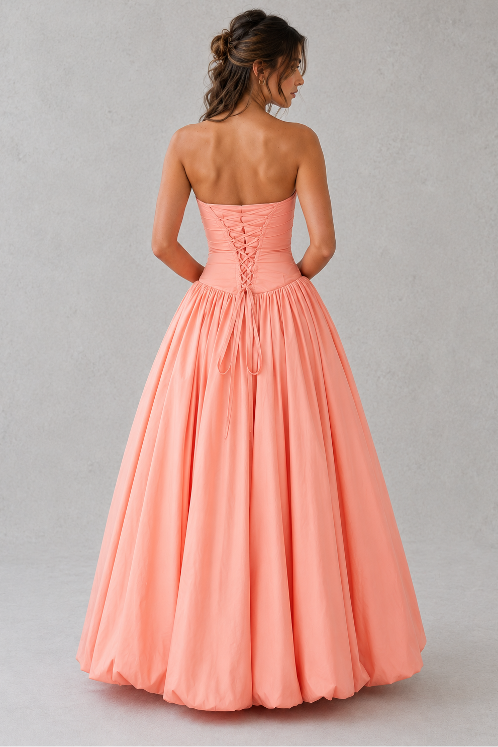 Madison Brooks Strapless Homecoming Dress